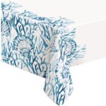 Τραπεζομάντηλο Πλαστικό Blue Reef  / 137 x 213 εκ