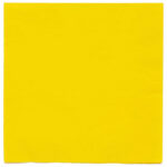 Χαρτοπετσέτες φαγητού  33εκ Κίτρινο /20 τεμ