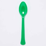 Κουταλάκια Πλαστικά Πράσινο - Evergreen / 24 τεμ