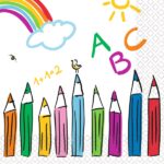 Χαρτοπετσέτες Φαγητού School Start / 20 τεμ