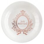 Πιάτα Χάρτ.  Just Married /wedding 10 τεμ