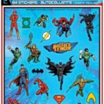 Αυτοκόλλητα Justice League/4 φύλλα