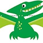 Γιρλάντα Μπλε & Πράσινο Δεινόσαυρος / 152 εκ