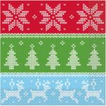 Χαρτοπετσέτες Φαγητού Norwegian /Ugly Sweater / 16 τεμ