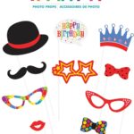 Σετ Φωτογραφικού Θαλάμου Γενέθλια/Birthday/ 10 τεμ.