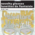 Γυαλιά Χάρτινα Graduation - Αποφοίτηση / 4 τεμ