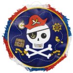 Πινιάτα αναδιπλούμενη Πειρατή /Pirate  Διάμετρος30εκ