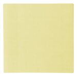 Χαρτοπετσέτες φαγητού 3φύλλες Vert Decor 33x33cm Yellow - Κίτρινο Παστέλ /20 τεμ