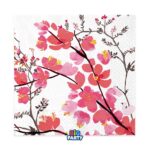 Χαρτοπετσέτες φαγητού Λουλούδια Sakura / 16 τεμ. 33Χ33εκ.