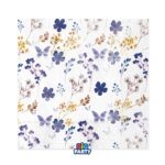 Χαρτοπετσέτες φαγητού  Λουλούδια λιλά / 16 τεμ. 33Χ33εκ.
