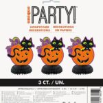 Διακόσμηση Τραπεζιού Μίνι Κολοκύθα & Γατάκι / 3 τεμ.