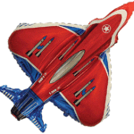 Μπαλόνι Φοιλ Σχήμα Αεροπλάνο Superfighter/ 99 x 96 - Ασυσκεύαστο