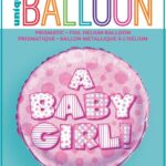 Μπαλονι Φοιλ 18 A Baby Girl prismatic / 46εκ