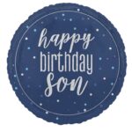 Μπαλόνι Φοιλ 18 Happy Birthday Son / 46 εκ