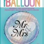 Μπαλόνι Φοιλ 18 Mr. & Mrs. Prismatic /WEDDING 45 εκ