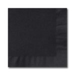 Χαρτοπετσέτες γλυκού 25εκ Μαύρο /20 τεμ