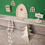 Σετ Ξύλινα Διακοσμητικά Winter Woodland