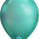 Μπαλόνια Λάτεξ 7 Green Chrome /100 τεμ