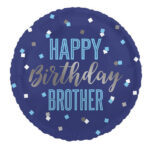 Μπαλόνι Φοιλ 18 Happy Birthday Brother / 46 εκ