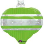 Μπαλόνι Φοιλ Junior Shape Green Ornament