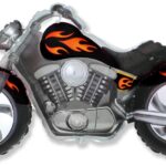 Μπαλόνι Φοιλ Σχήμα Moto Custom - Μοτοσικλέτα / 57 x 115 εκ - Ασυσκεύαστο