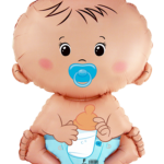 Μπαλόνι Φοιλ Σχήμα  Baby Blue Ασυσκεύαστο