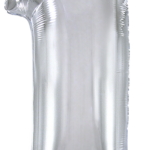 Μπαλόνι Φοιλ Σχήμα Ασημί Νούμερο 1 Ασυσκεύαστο