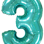 Μπαλόνι Φοιλ Σχήμα Βεραμάν Νούμερο 3 Ασυσκεύαστο