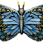 Μπαλόνι Φοιλ Σχήμα Πεταλούδα 56 x 97 εκ Royal Butterfly Μπλε