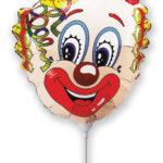 Μπαλόνι Φοιλ Μίνι Κλόουν / 14 για καλαμάκι  clown