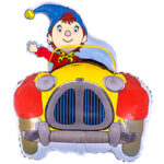 Μπαλόνι Φοιλ Σχήμα Noddy / 91 εκ - Ασυσκεύαστο - Αυτοκίνητο