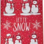 Διακόσμηση Παραθύρου Χιονάνθρωπος /snowman 30 x 43 εκ