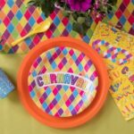 Πιάτα Χάρτινα Καρναβάλι - Carnival / 10 τεμ