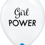 Μπαλόνια Λάτεξ 11 Girl Power Διάφανο Diamond Clear  / 25 τεμ