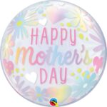 Bubble μονό Happy Mother's Day Floral Pastel / 56εκ