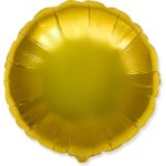 Μπαλόνι Φοιλ 18 Στρογγυλό - Χρυσό / 46 εκ ασυσκεύαστο
