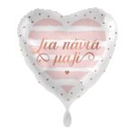 Μπαλόνι Φοιλ 17 Για πάντα μαζί - Ροζ χρυσό / 43 εκ