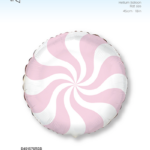 Μπαλόνι Φοιλ 18 Καραμέλα Ροζ / 45 εκ