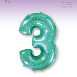 Μπαλόνι Φοιλ Σχήμα Βεραμάν Νούμερο 3 