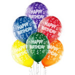 Latex Balloons 11 Happy Birthday Assortment / 50 pcs