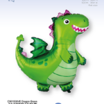 Μπαλόνι Φοιλ 36 Dragon Green / 92 x 92εκ - Συσκευασμένο