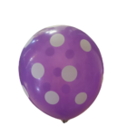 Μπαλόνια Decor R100 Πουά Λιλά /25 τεμ