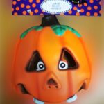 Παιδική πλαστική  Μάσκα  Halloween 3 σχέδια 17.3 x 18.4 εκ. - 1 τεμ