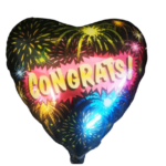 Μπαλόνι Φοιλ 18  Congrats / 46 εκ - Ασυσκεύαστο