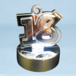 Βαρίδι Σχήμα 18 Ασημί