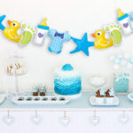 Γιρλάντα Φοιλ Baby Boy 104 εκ / 2 τεμ