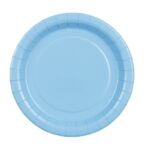 Χάρτινα Πιάτα γλυκού - Γαλάζια (6 τεμ)