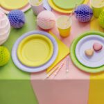 Χάρτινα Πιάτα γλυκού - Κίτρινα (6 τεμ) - Image 2