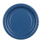 Χάρτινα Πιάτα γλυκού - Μπλε (6 τεμ)