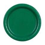 Χάρτινα Πιάτα γλυκού - Πράσινο (6 τεμ)